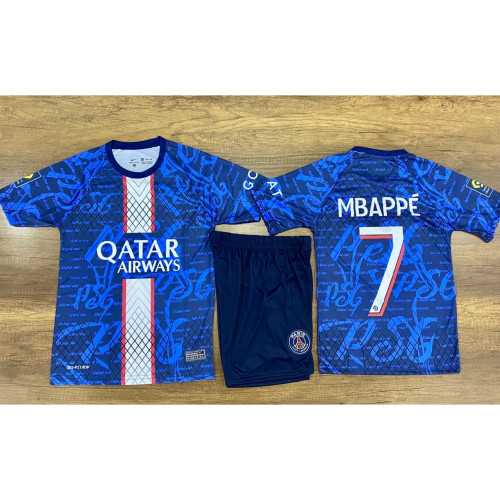 8166 Детски футболен комплект Paris Saint Germain MBAPPE 7